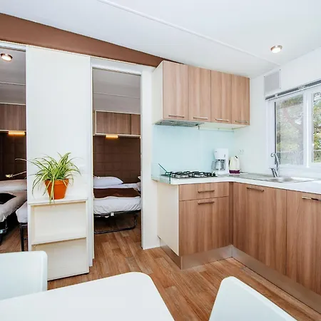 Mobile Homes In Zaton Resort, With Large Pool Area